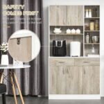 Modern home Kitchen Cupboard Sideboard Storage Cabinet Unit for Dining Room Living Room