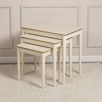 Lodos Cream Nesting Tables - Image 4