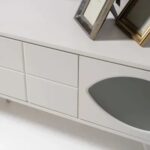 Trench Tv unit Cream 200cm