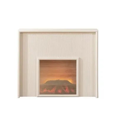 Baker Fireplace Display Console Cream - Image 2