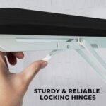 Wall-Mounted Foldable Table And Desk-Versatile & Space-Saving Design 80×40 Black