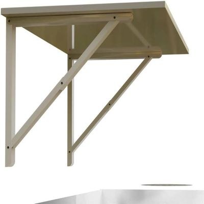 Wall-Mounted Foldable Table And Desk-Versatile & Space-Saving Design 120×50 White - Image 3