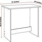 Simple & Modern White Desk 80cm