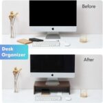 Laptop and Monitor Stand-50×24×15 CM-Brown