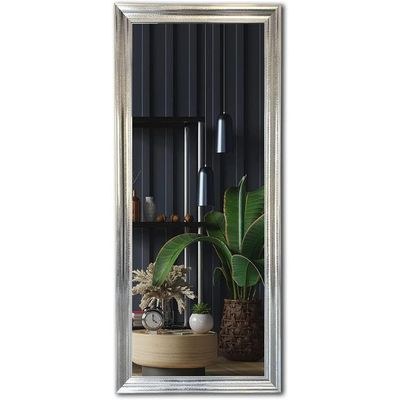 Full Length Mirror 174 × 74 cm – Large Rectangle Wall Mounted or Leaning Floor Dressing Mirror with Silver PVC Frame, Full Body Mirror for Bedroom, Hallway, Closet & Living Room - Image 2