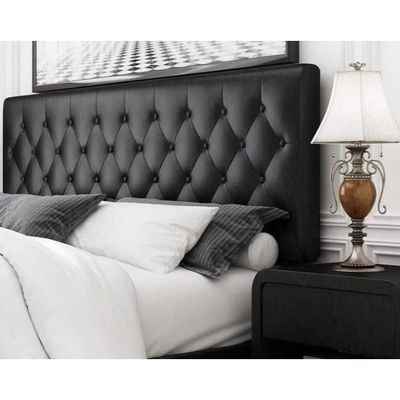 Redo Modernize Button Tufted Upholstered Bed Elegant and Durable Contemporary (Super King) - Image 3