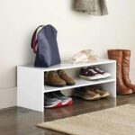 Entryway Shoe Storage Bench with Cushion | Hallway Organizer & Hidden Lift-Top Storage White 80 cm