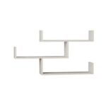 3-Piece Wall Mounted Floating Shelves - White