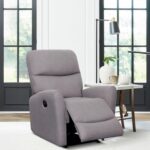 Rotai Grace Single Seater Manual Recliner Chair | Single Seater Recliner Sofa for Living Room & Home Comfort | Plush Cushioning, Smooth Recline & 2 Years Warranty (GREY)