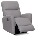 Rotai Grace Single Seater Manual Recliner Chair | Single Seater Recliner Sofa for Living Room & Home Comfort | Plush Cushioning, Smooth Recline & 2 Years Warranty (GREY)