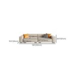 Scandinavian Classic 5-Seater Sofa - 320 cm