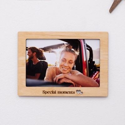 Enjoy The Wood Photo Frames Set of 9pcs for Wooden World Map, Decorative Wall Accessories for Displaying Travel Memories, Must-Have Add-On and Gift for Travelers UAE - Image 5
