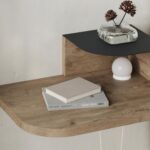 Mourah Luno Wall Mounted Nightstand - Sepet - 2 Years Warranty