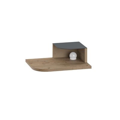 Mourah Luno Wall Mounted Nightstand - Sepet - 2 Years Warranty - Image 4