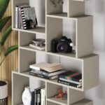 Mourah Karmato Bookcase - Sandstone - 2 Years Warranty