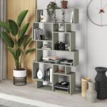 Mourah Karmato Bookcase - Ash Green - 2 Years Warranty