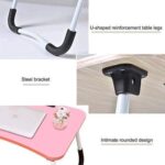 Portable Folding Laptop Table With iPad And Cup Holder