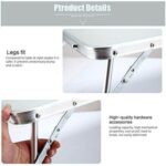 Computer Components Rubber Mat Adjustable Portable Laptop Table Folding Stand Computer Reading Desk Bed Tray Laptop Accessory
