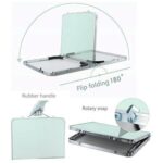 Computer Components Rubber Mat Adjustable Portable Laptop Table Folding Stand Computer Reading Desk Bed Tray Laptop Accessory