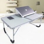 Computer Components Rubber Mat Adjustable Portable Laptop Table Folding Stand Computer Reading Desk Bed Tray Laptop Accessory
