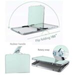 Computer Components Rubber Mat Adjustable Portable Laptop Table Folding Stand Computer Reading Desk Bed Tray Laptop Accessory
