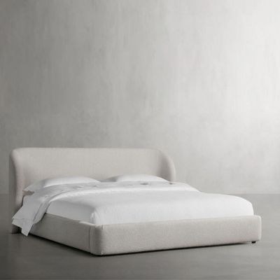 Modern Upholstered Bed – Luxury Fabric Bed Frame with Padded Headboard for Bedroom - King Size 180 × 200 - Image 3