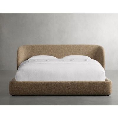 Modern Upholstered Bed – Luxury Fabric Bed Frame with Padded Headboard for Bedroom - King Size 180 × 200 - Image 2