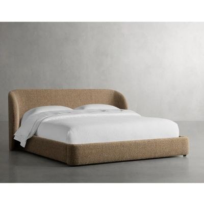Modern Upholstered Bed – Luxury Fabric Bed Frame with Padded Headboard for Bedroom - King Size 180 × 200 - Image 3
