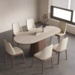 Modern 6-Seater Dining Table Set – Elegant Design