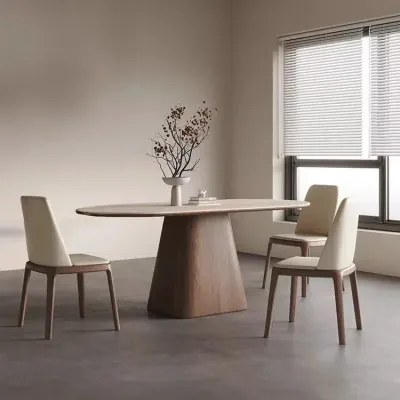 Modern 6-Seater Dining Table Set – Elegant Design - Image 2