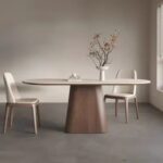 Modern 6-Seater Dining Table Set – Elegant Design