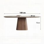 Modern 6-Seater Dining Table Set – Elegant Design