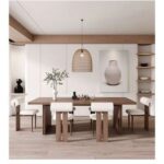 Modern 6-Seater Dining Table Set – Elegant Design