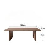Modern 6-Seater Dining Table Set – Elegant Design