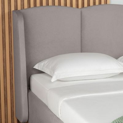 Bed Milora Nova 180x200, with Lifting mechanism - Light Grey - Image 2