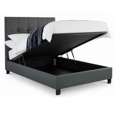 Luna Premium Bed Frame Hydraulic Bed with Storage 120x200 Fabric Single Bed - Image 2