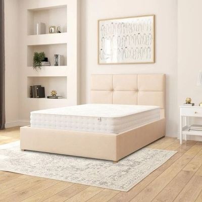 Dean Premium Ottoman Bed Hydraulic Bed with Storage 120x190 Fabric Single Bed