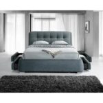 Artisan Fabric Premium Bed Frame with Drawers 90x190 Fabric Single Bed