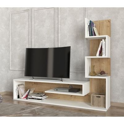 Home Canvas Blanco TV Console | Contemporary Entertainment Unit | Upto 55 inch TV - Image 3