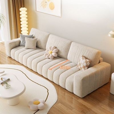 Modern Modular Velvet Sofa with Deep Cushioned Seating – Large Capacity Comfort – 280 cm - Image 3