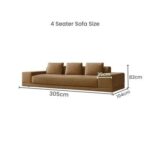 Modern Living Room 4-seater Sofa