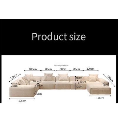 Luxurious Living room Sofa - Lounge Sectional Sofa - Image 3