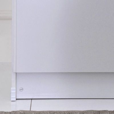 Riley 3 Door wardrobe for Bedroom with 3 Drawers and 5 Shelves | Cupboard for Home | Bedroom Wardrobes | Wooden Cupboard White - Image 5