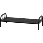 Single size Bed Heavy Duty Metal Bed Frame for Bedroom, Home Living Room, Easy to Move, Metal Bedframe, Size 90x190 cm – Durable & Stylish