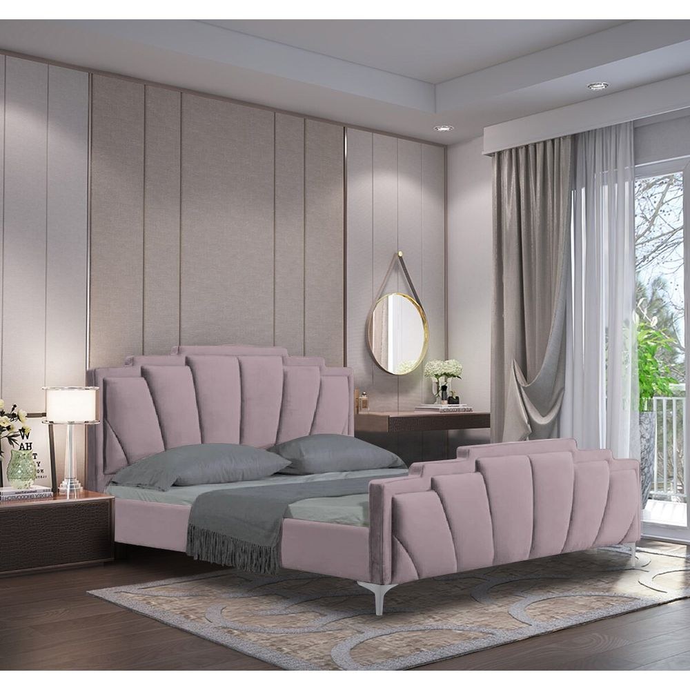 Jackson Upholstered Bed Frame 100x200 Fabric Single Bed