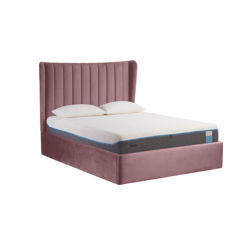 Hampton Ottoman Bedframe 100x200 Fabric Single Bed