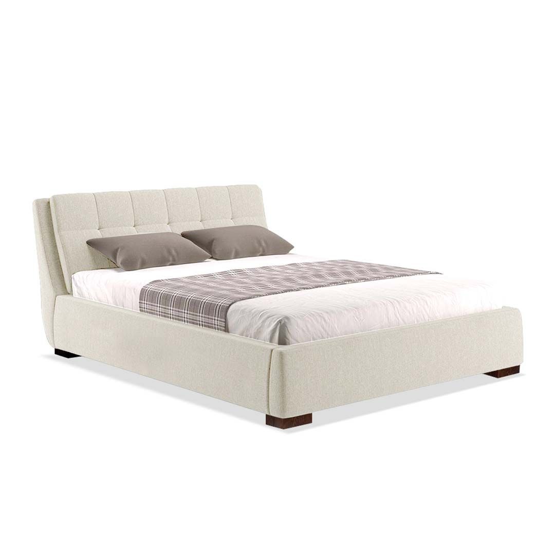 Vera Upholstered without Storage Bed 180x200 Fabric King Bed
