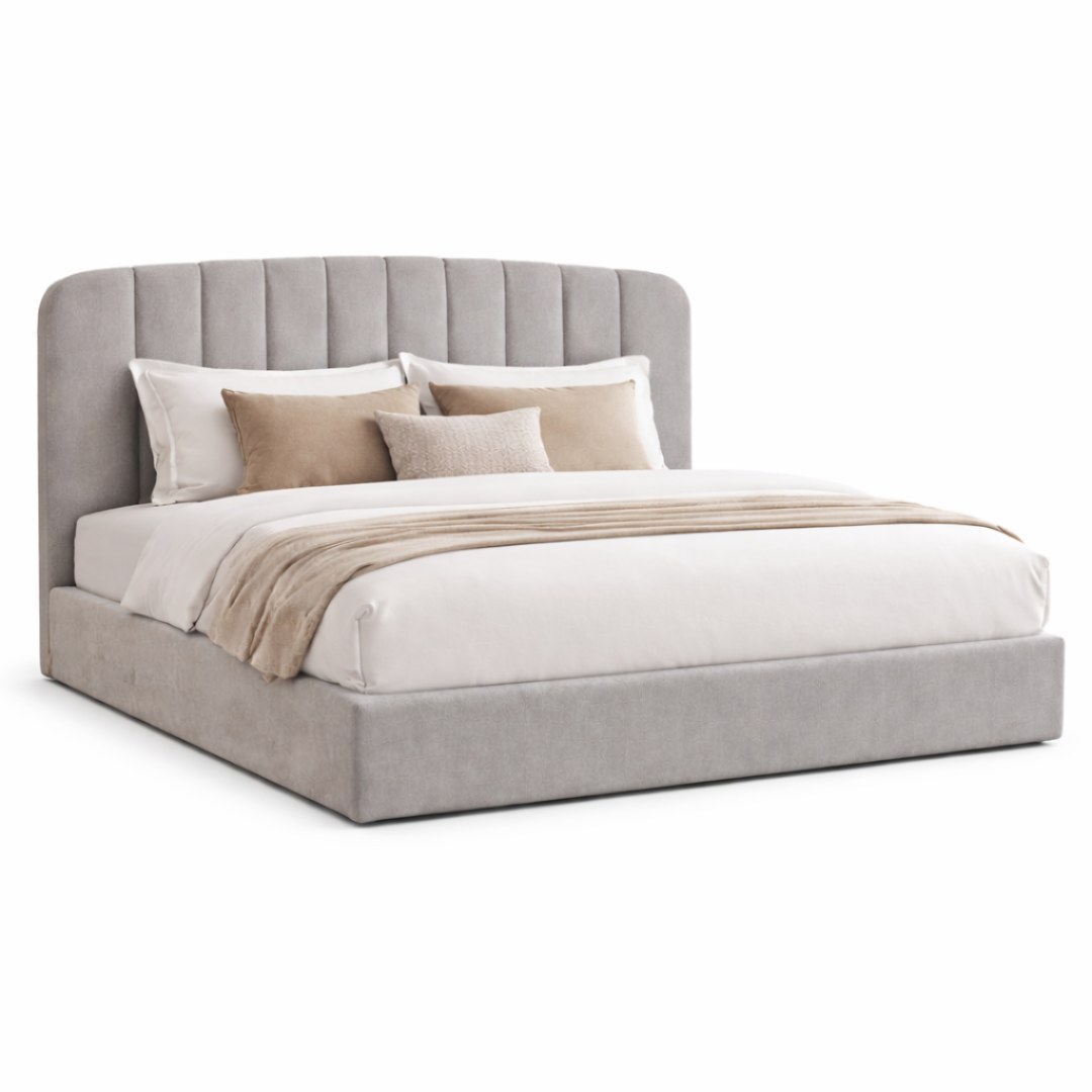 Calmora Luxury Bed Grey (Queen)