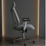 Ergonomic Office Chair, Gaming Chair Computer Desk Chair High Back Breathable, Mesh Back Adjustable 3D Armrest and Lumbar Support ABX-871