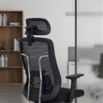 Ergonomic Office Chair, Gaming Chair Computer Desk Chair High Back Breathable, Mesh Back Adjustable 3D Armrest and Lumbar Support ABX-772